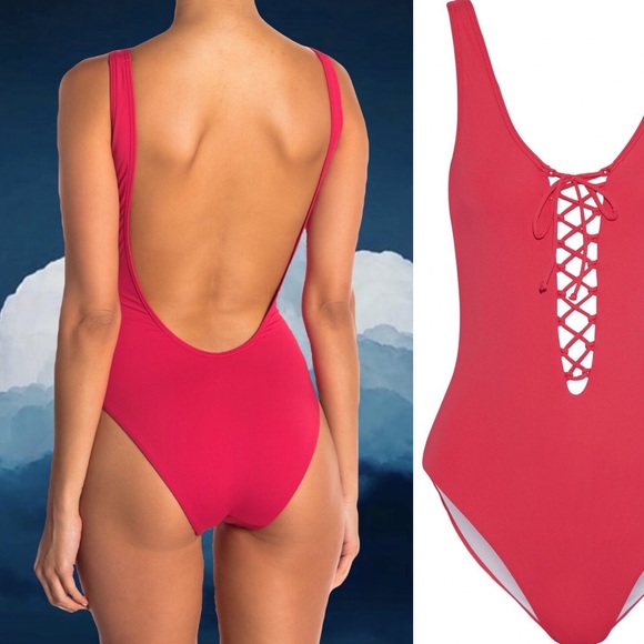 Onia 🧨 lace up one piece - Picture 2 of 7